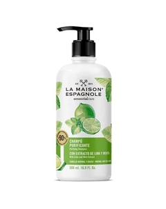 Шампунь для нормальных и жирных волос очищающий Sensorialcare Purifying Shampoo 500 La maison espagnole