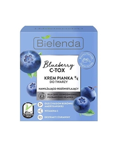 Крем-мусс для лица BLUEBERRY C-TOX 40 Bielenda