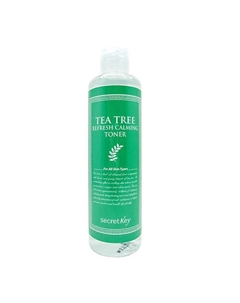 Тонер для лица очищающий с маслом чайного дерева Tea Tree Refresh Calming Toner 248 Secret key