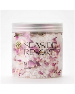 Соль для ванн "SEASIDE RESORT" роза, лаванда, шалфей 500 Grower cosmetics