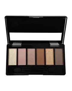 Тени для век 6-ти цветные золотисто-коричневые Lavelle collection