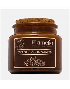 Свеча ароматическая Апельсин и корица 105 Plamelia