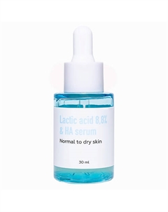 Сыворотка для сухой кожи с молочной и гиалуроновой кислотой 30 Simple beauty
