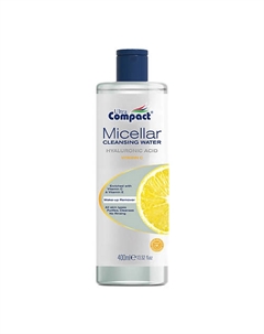 Вода мицеллярная для снятия макияжа с витамином С Micellar Cleansing Water Vitamin C 400 Ultra compact