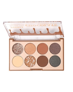 Тени для век 8 цветов CHOCOLATE Farres