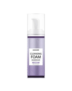 Очищающая цветная пенка "Cleansing foam" Lavender 150 Alisa bon