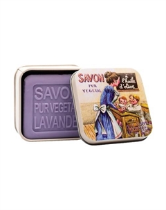 Мыло с лавандой Школа 100 La savonnerie de nyons