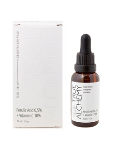 Сыворотка для лица Феруловая кислота 0,5% + Витамин C 10% True Alchemy 30 Levrana
