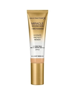 Тональная основа Miracle Touch Second Skin Max factor