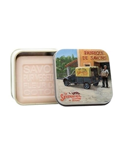 Мыло с цветком хлопка Пикап 100 La savonnerie de nyons