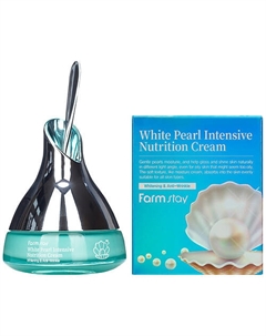 Крем для лица интенсивный питательный с экстрактом жемчуга White Pearl Intensive Nutrition Cream 50 Farmstay