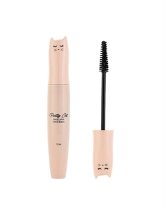 Тушь с эффектом удлинения ультрачёрная PRETTY CAT 15 Лэтуаль