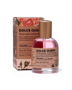 Парфюмерная вода женская Dolce Queen арбуз ревень цикламен 50 Vegan.love.studio