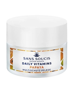 Крем витаминизирующий "Мульти-защитный уход" с экстрактом папайи 50 Sans soucis baden·baden