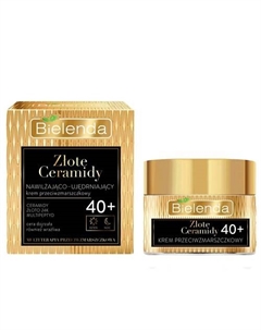 Увлажняющий и укрепляющий крем для лица 40+ день/ночь GOLDEN CERAMIDES 50 Bielenda