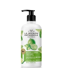 Маска для нормальных и жирных волос очищающая Sensorialcare Purifying Express Mask 500 La maison espagnole