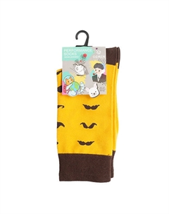 Носки унисекс PM407 жёлтый/коричневый Oemen