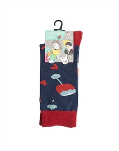 Носки унисекс PW710 темно-синий/красный Oemen