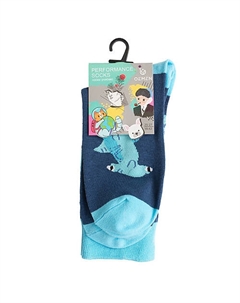 Носки унисекс PM388 синий/голубой Oemen