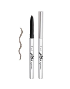 Тени для век, карандаш Glitter eyeliner 2in1 sparkling brown Lavelle collection
