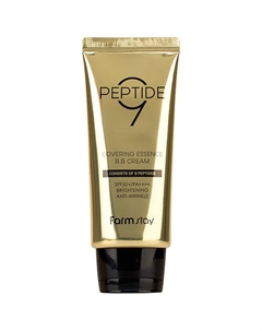BB крем для лица омолаживающий с комплексом из 9 пептидов Peptide9 Covering Essence B.B Cream 50 Farmstay