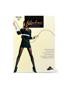 Колготки женские 40 ден Ninfa Nero Filodoro