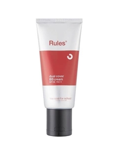 BB-крем для лица Rules Dual Cover BB cream 50 Too cool for school