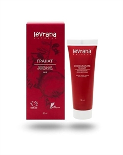 Крем для лица питательный Гранат Pomegranate Natural Facial Cream 50 Levrana