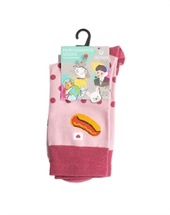 Носки унисекс PM401 розовый Oemen