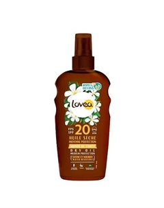 Масло для тела сухое с SPF 20 Dry Oil Medium Protection 150 Lovea