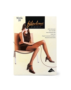 Колготки женские 20 ден Ninfa Nero Filodoro