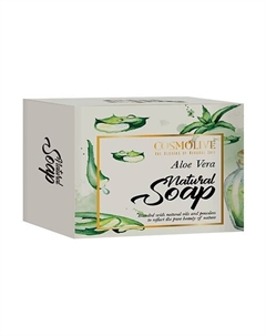 Мыло натуральное Aloe Vera natural soap 125 Cosmolive