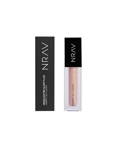 Хайлайтер для лица "Сияющий флюид" HIGHLIGHTER GLOW FLUID 4 Nrav