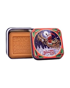 Мыло с апельсином и корицей Санки 100 La savonnerie de nyons