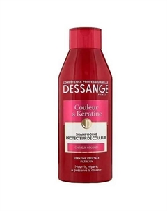 Шампунь для волос Экстра блеск для окрашенных волос Couleur & Keratine 250 Dessange
