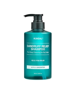 Шампунь для волос против перхоти Яблочный зеленый чай Apple Green Tea 500 Kundal