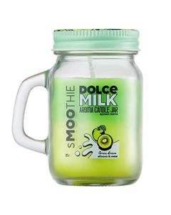 Свеча смузи "ГРИН ДРИМ" яблоко&киви 85 Dolce milk