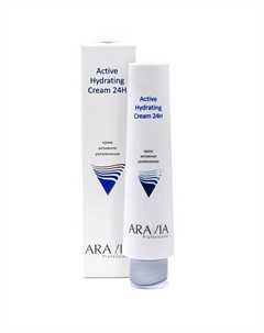 Крем для лица активное увлажнение Active Hydrating Cream 24H 100 Aravia professional