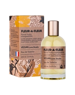 Туалетная вода женская Fleur-a-Fleur пион жасмин дерево 100 Vegan.love.studio