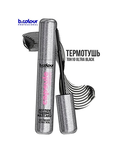 Тушь для ресниц, объем и удлинение, водостойкая B.colour professional