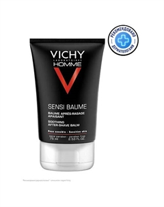 Смягчающий бальзам после бритья Homme Sensi Baume 75 Vichy