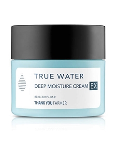 Крем для лица увлажняющий True Water Deep Moisture Cream 80 Thank you farmer