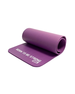 Мат для аэробики NBR 12,5 мм с кольцами Rebel born to be strong