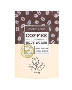 Кофейный скраб с ароматом жареного кофе COFFEE POINT 200 Лэтуаль