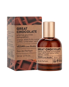 Парфюмерная вода женская Great Chocolate 50 Vegan.love.studio