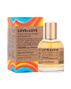 Парфюмерная вода женская Love&Love 50 Vegan.love.studio