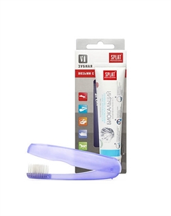 Зубная паста "Биокальций" в комплекте с зубной щеткой Professional Biocalcium 2 Splat