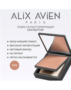 Пудра для лица Bronzing powder бронзирующая 10 Alix avien