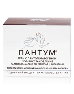 ПАНТУМ, Гель с пантогематогеном SOS-восстановление 81 Пантопроект