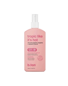 Сухое масло-спрей для загара tropic like it's hot deep tanning dry spray oil 236 B.tan